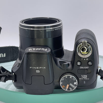 Fujifilm FinePix S Series S1730 12.2MP Digital Camera-Black-Tested&Working# 8045