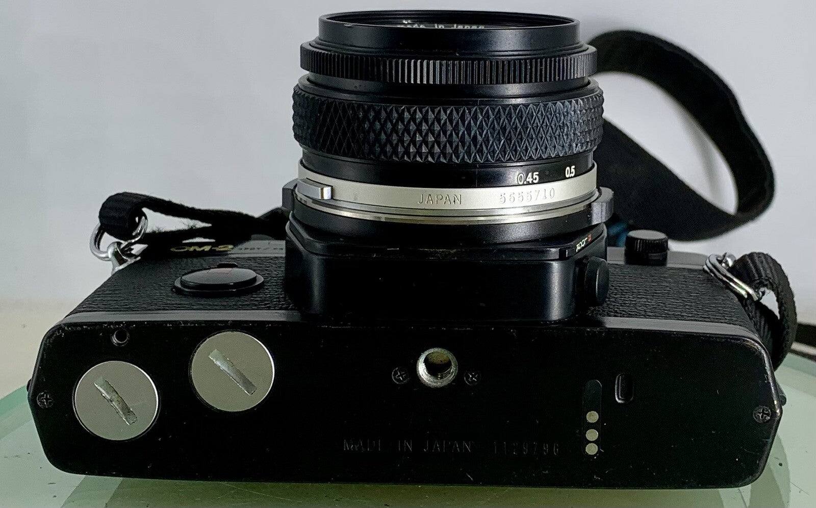 Olympus OM-2 Spot / Program SLR Camera + Olympus Zuiko  50mm f1.8 TESTED  #3138