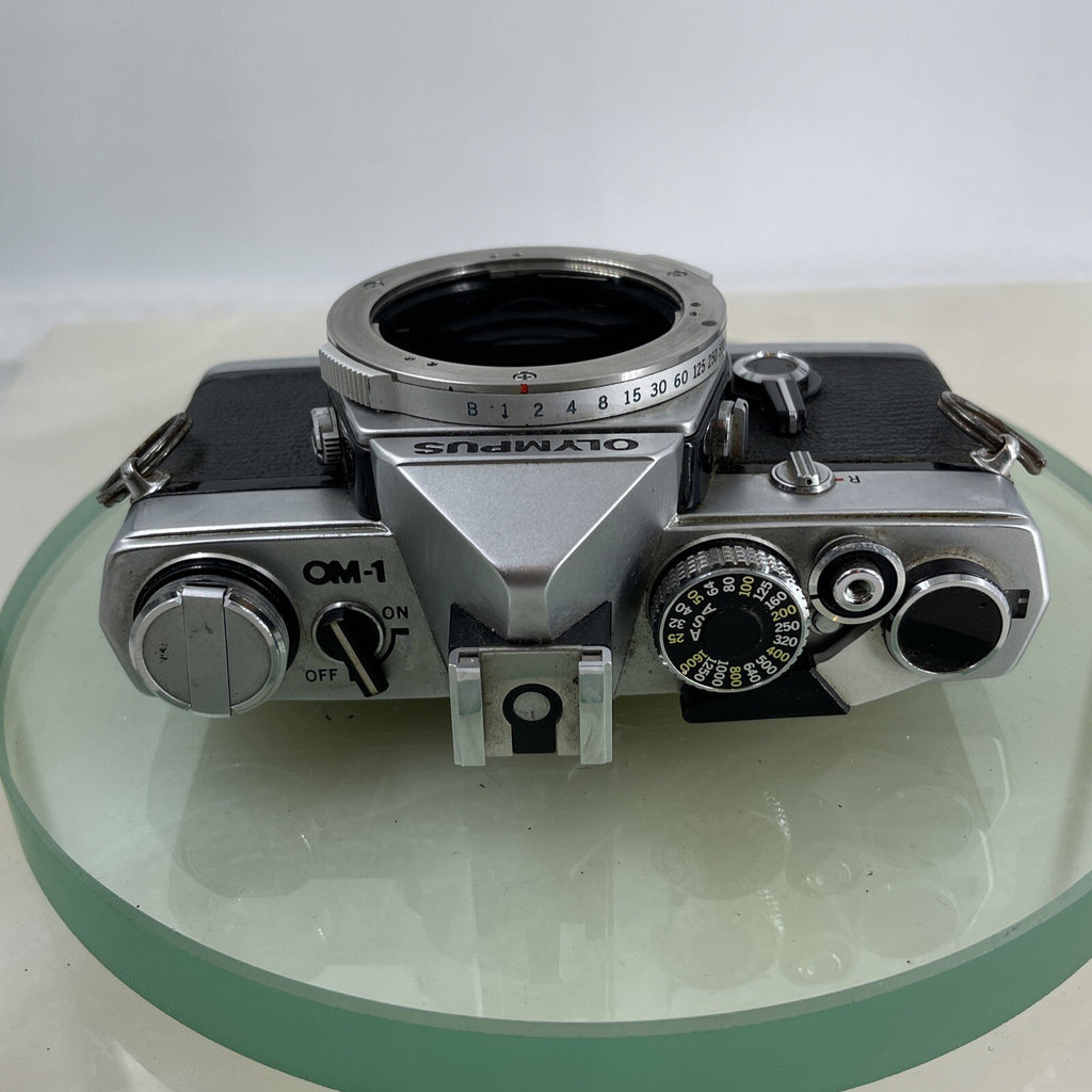 Olympus OM-1 MD 35mm SLR Film Camera &  Olympus ZUIKO  50mm f1.8 Lens- TESTED5996