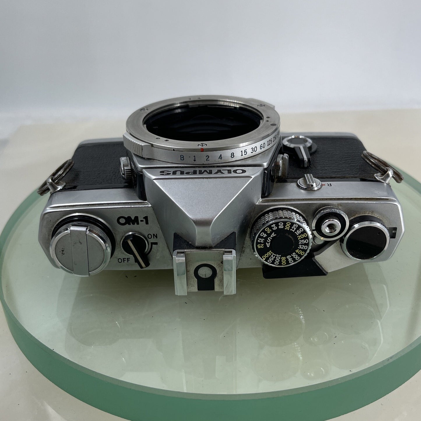 Olympus OM-1 MD 35mm SLR Film Camera &  Olympus ZUIKO  50mm f1.8 Lens- TESTED5996
