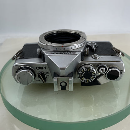 Olympus OM-1 MD 35mm SLR Film Camera &  Olympus ZUIKO  50mm f1.8 Lens- TESTED5996
