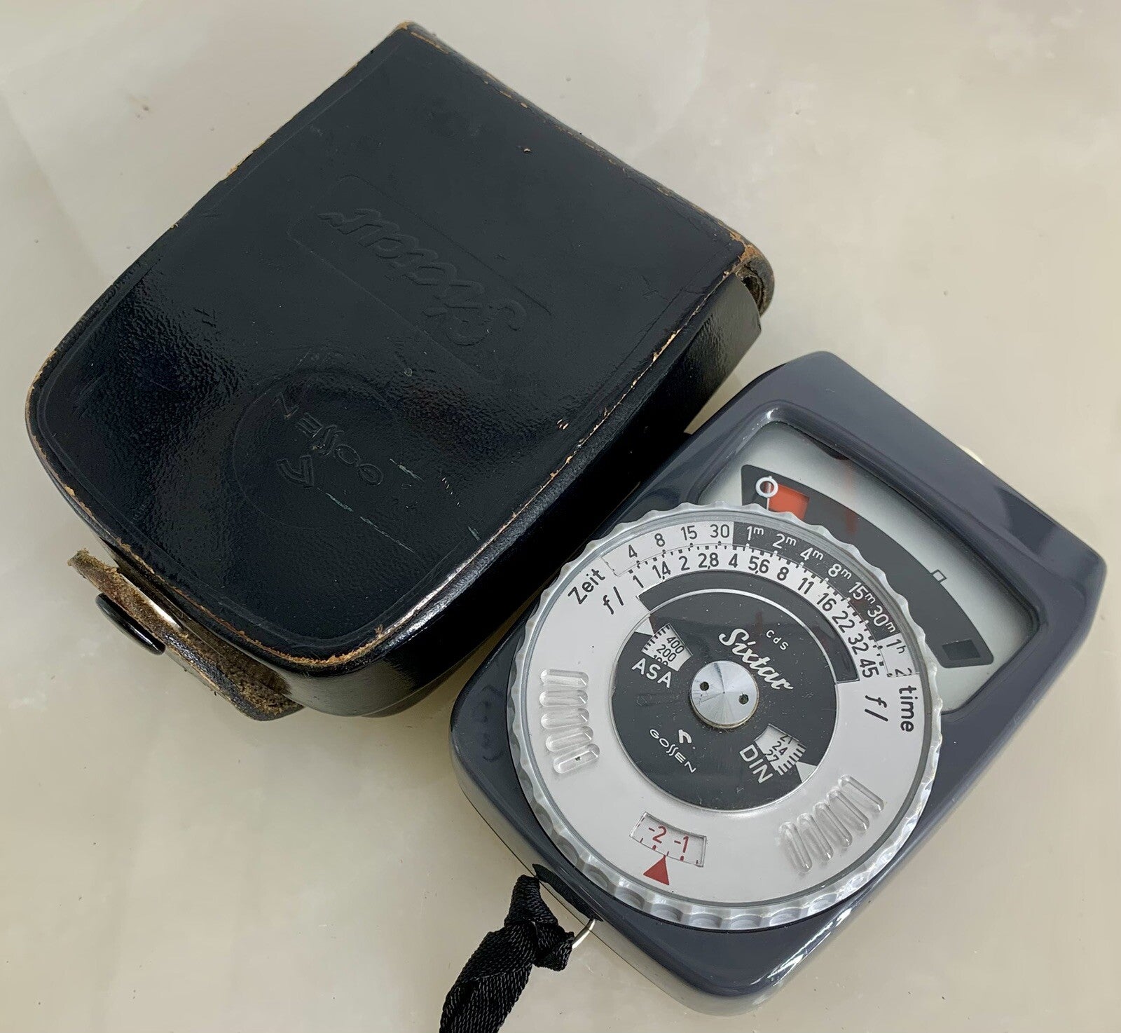 Gossen Sixtar CDS Exposure Meter In Original Case (West Germany) - 5190
