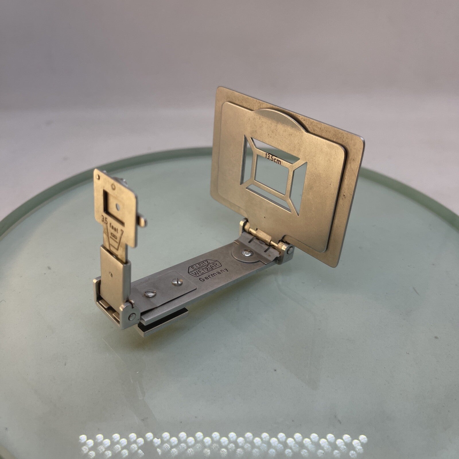 Leica frame finder ROSOL E. Leitz Wetzlar for 50 mm 90 mm & 135 mm LENSES TOP3783
