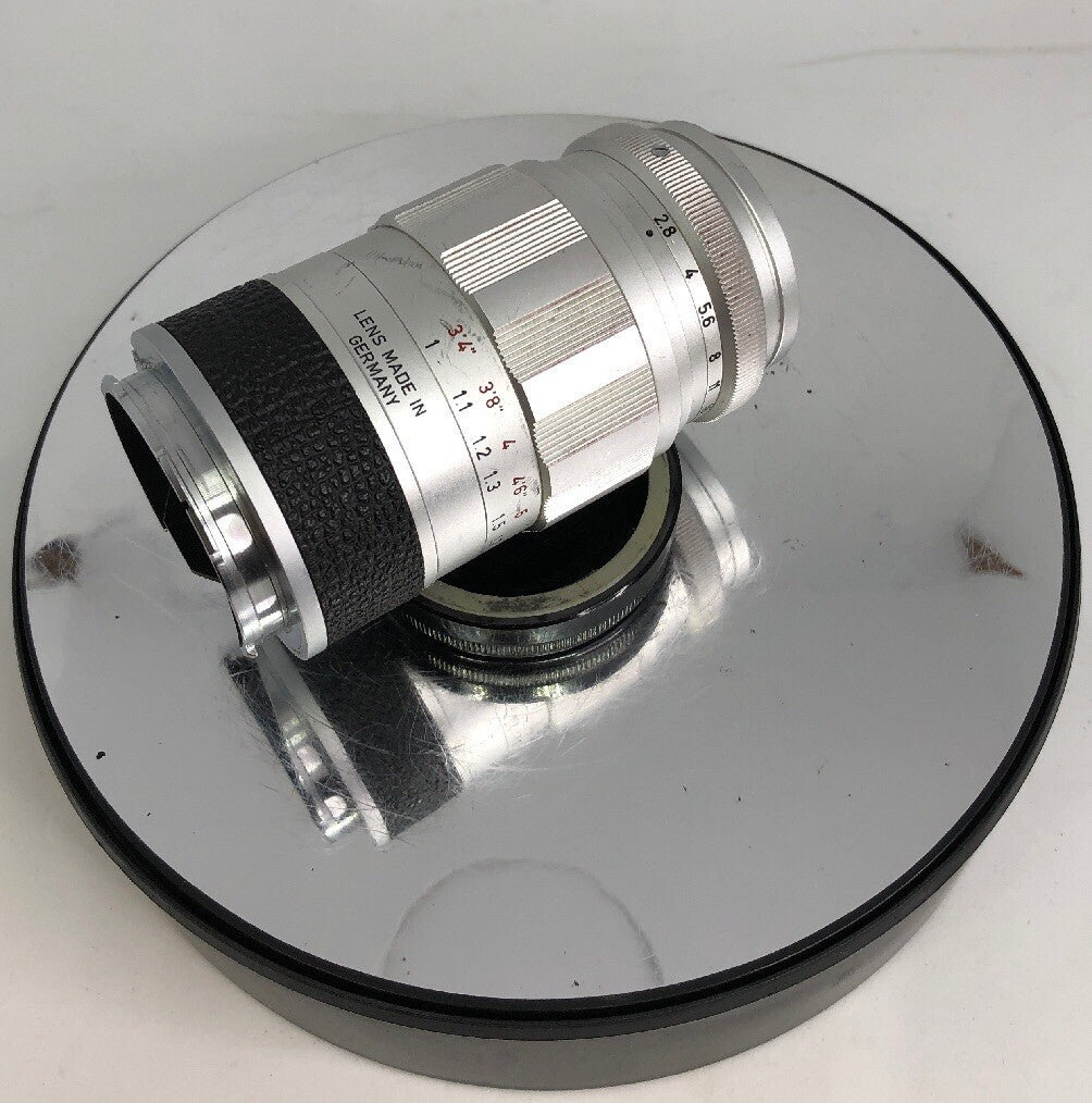 Elmarit 1:2.8/90 Leica Lens RARE,Ernst LEITZ Wetzlar Leica M Mount+Filter #3927