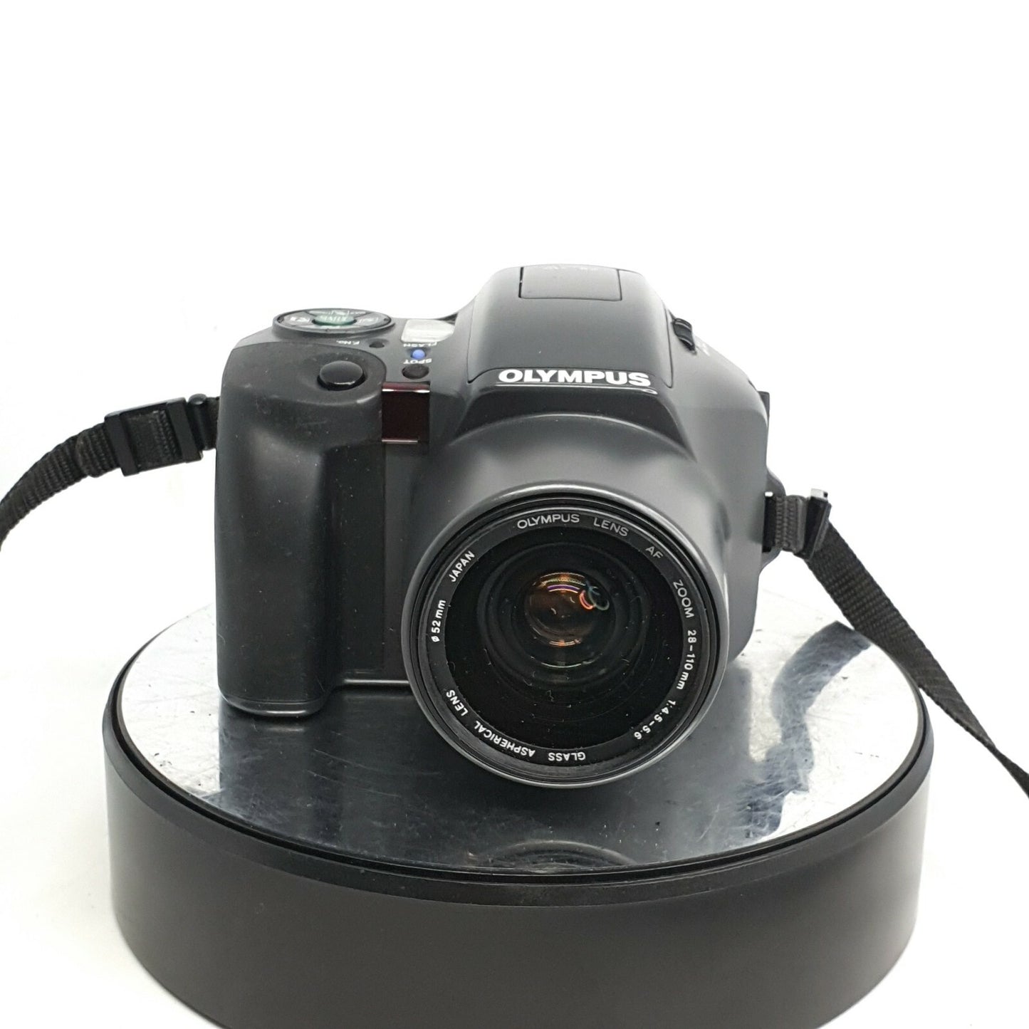 OLYMPUS IS-100 35MM FILM BRIDGE CAMERA~28-110MM - Cased/Great Condition #9071