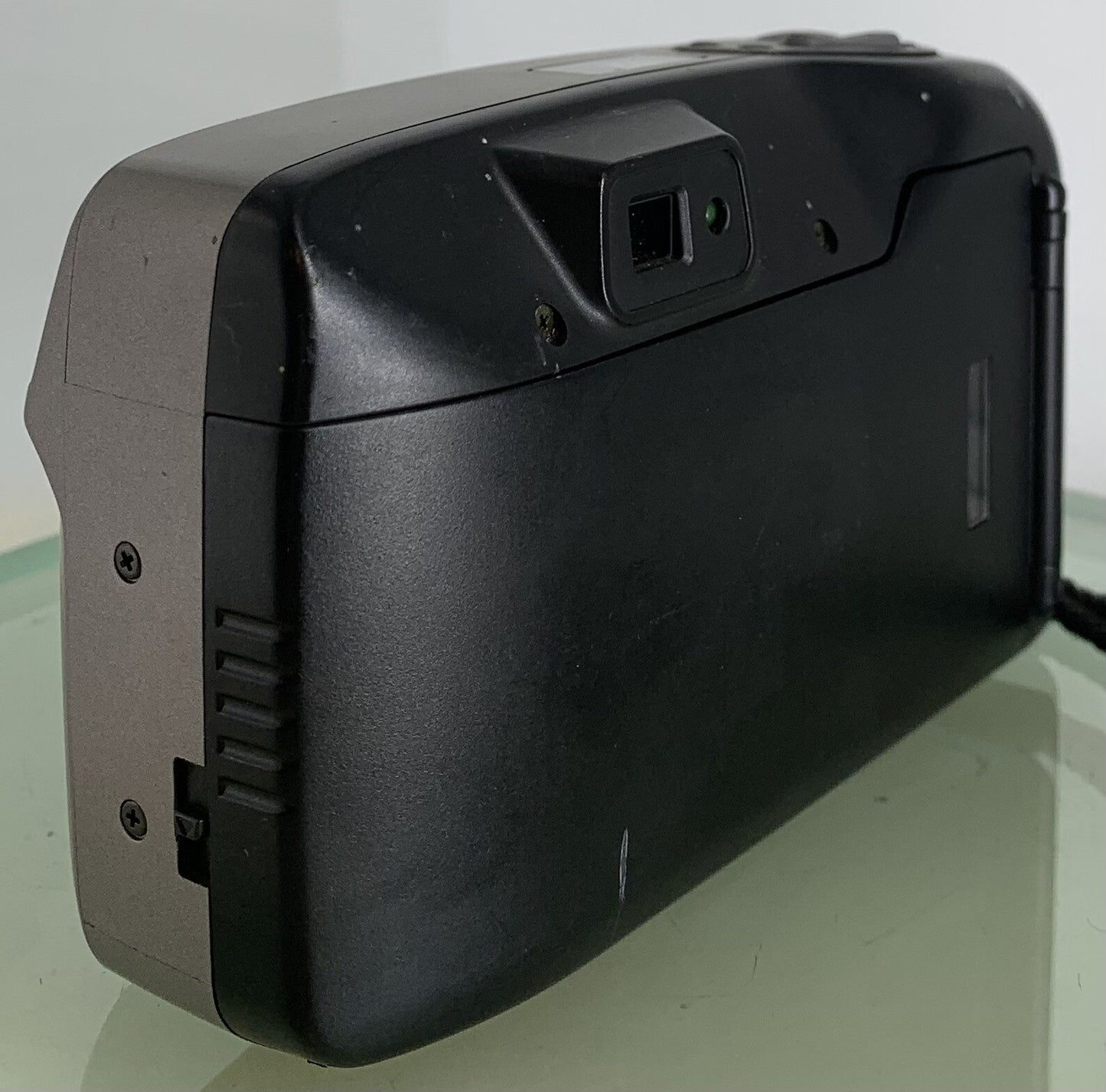 Minolta AF Riva zoom 70 POINT AND SHOOT FILM CAMERA GREY NOBATTERY-TESTED - 8435