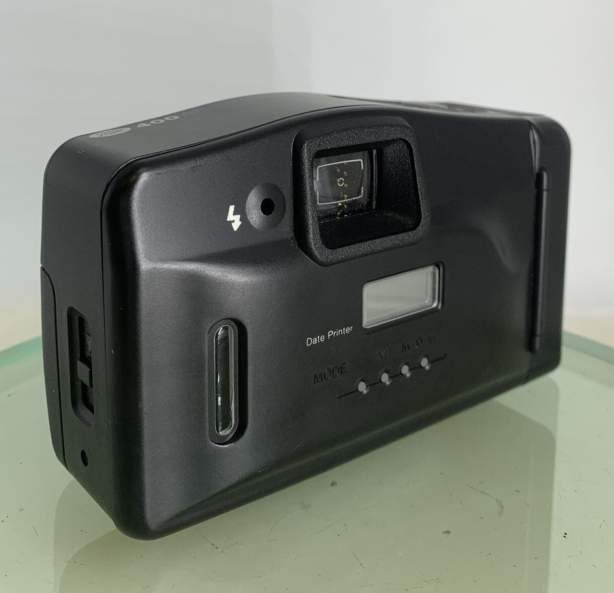 Boots 400AF BLACK POINT AND SHOOT FILM CAMERA AUTOFOCUS NOBATTERY TESTED - 8064