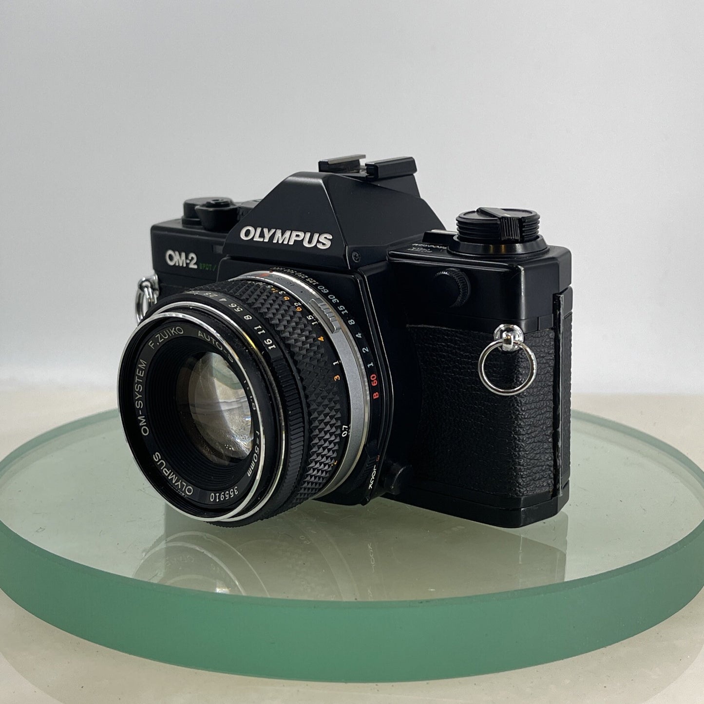 Olympus OM-2 Spot / Program SLR Camera+Olympus Zuiko  50mm f1.8 SilverTESTED 5152