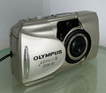 Olympus mju ii Zoom 80 35mm Ultra Compact Camera Beige All Weather  Working #350