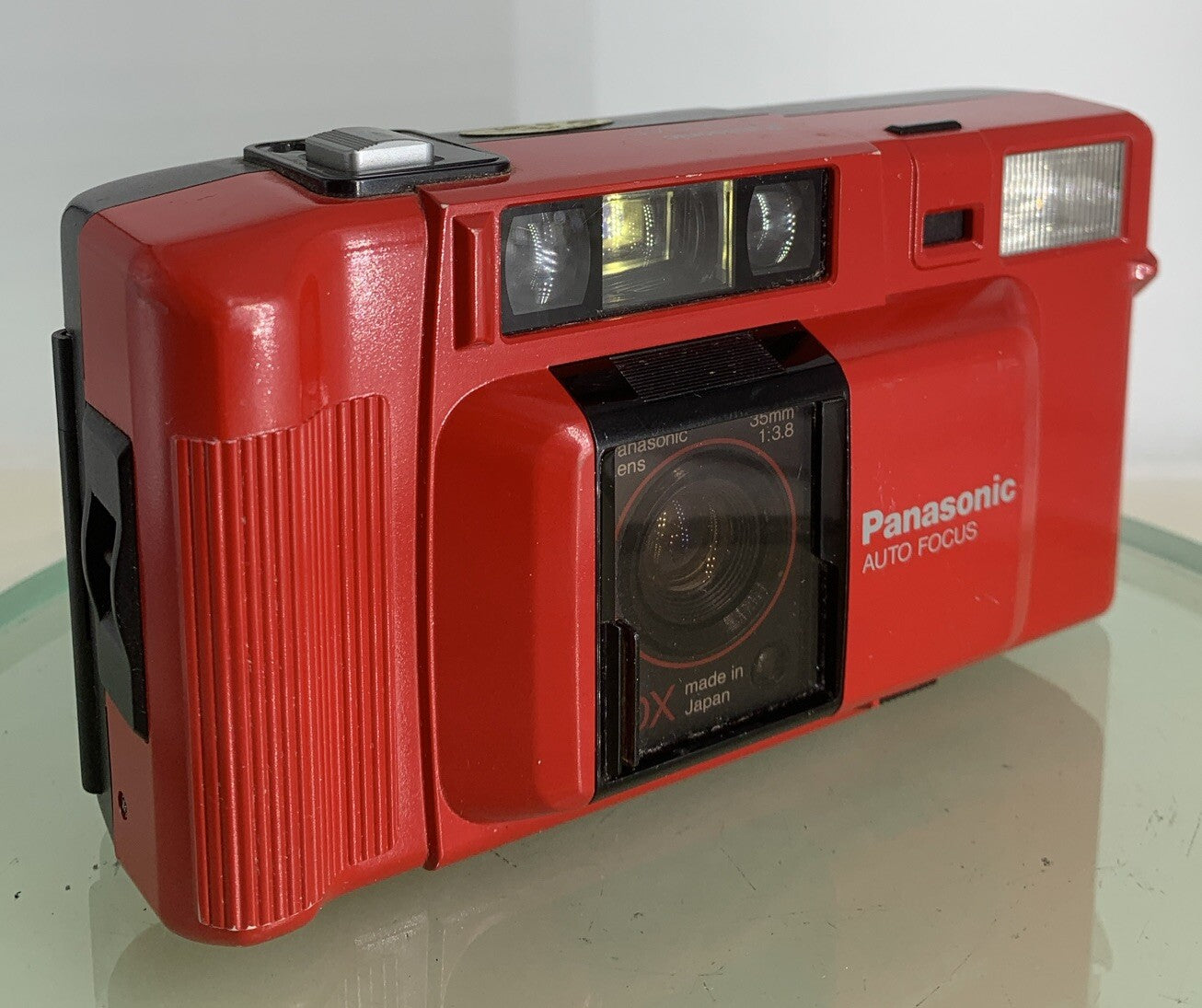 Panasonic C-500 AF Red 35mm Point And Shoot Compact Film Camera TESTED - 6630