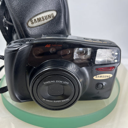 Retro Samsung AF Zoom 1050 35mm Point And Shoot Camera TESTED & WORKING #3671