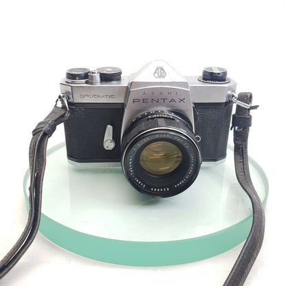 Asahi Pentax Spotmatic SP with SMC Takumar 2/55mm M42+CASE+Just Serviced #6971