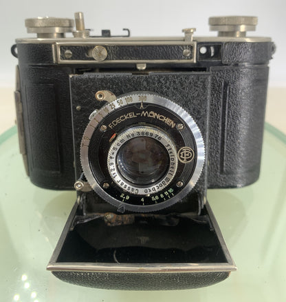 Camera Folding RF Certo Dolina  35mm With Lens Steinheil Cassar 2.8/5cmTESTED2091