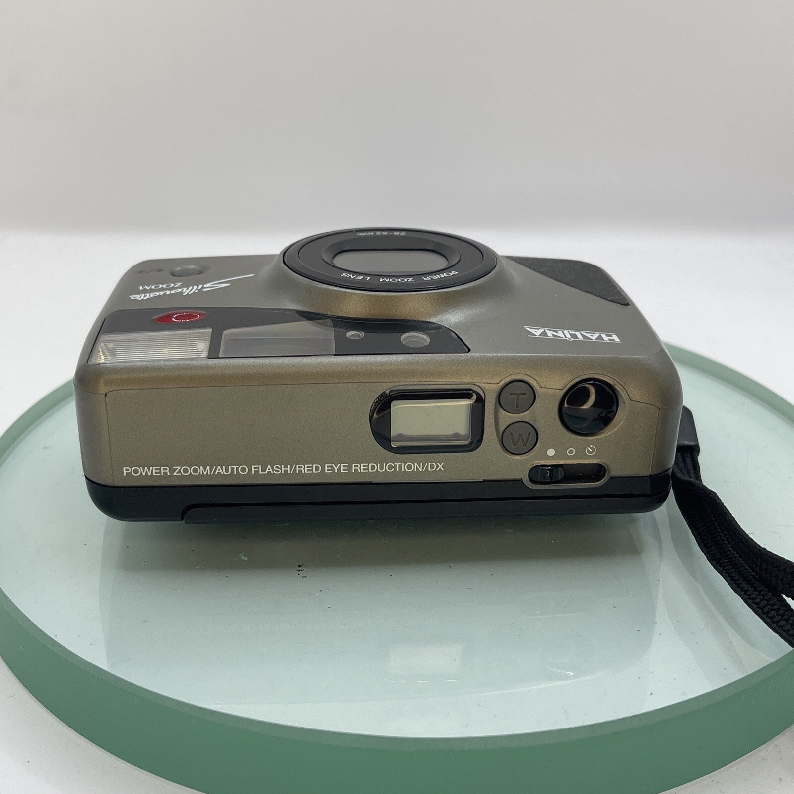 Halina Silhouette 35mm Camera w/ Power Zoom Lens Film 28-52mm DX#1827