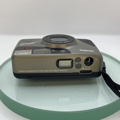 Halina Silhouette 35mm Camera w/ Power Zoom Lens Film 28-52mm DX#1827