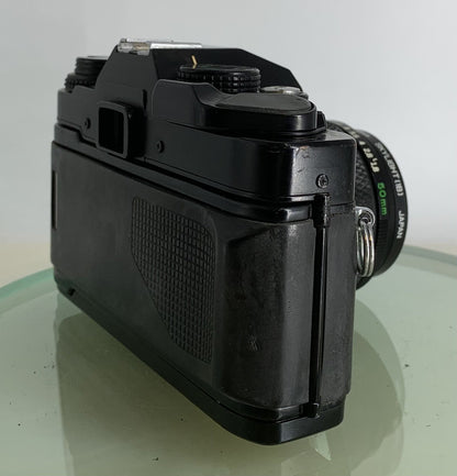 Olympus OM40 Program 35mm Film Camera + Olympus 50mm F/1.8 Zuiko Lens  #1903