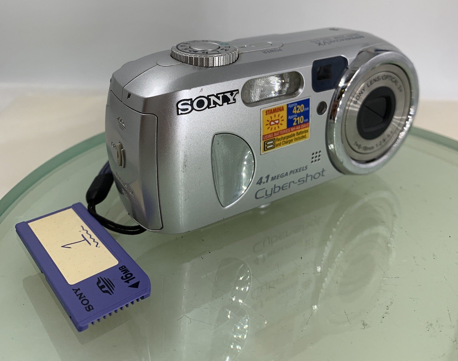 Sony Digital Photo Camera Cybershot DSC P73 (4.1) MP & 16 MB CARD -TESTED-8310