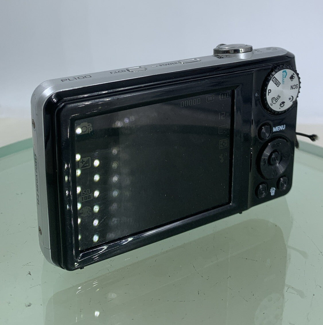 Samsung Digital Camera PL100 12.2MP Selfie Screen Black +WIRE+BAG TESTED - 6134