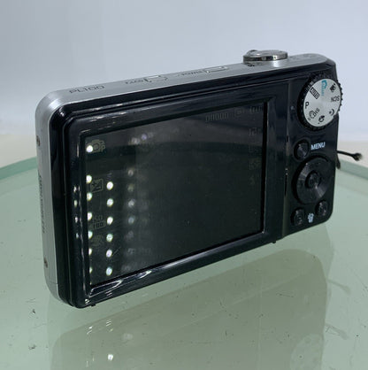 Samsung Digital Camera PL100 12.2MP Selfie Screen Black +WIRE+BAG TESTED - 6134