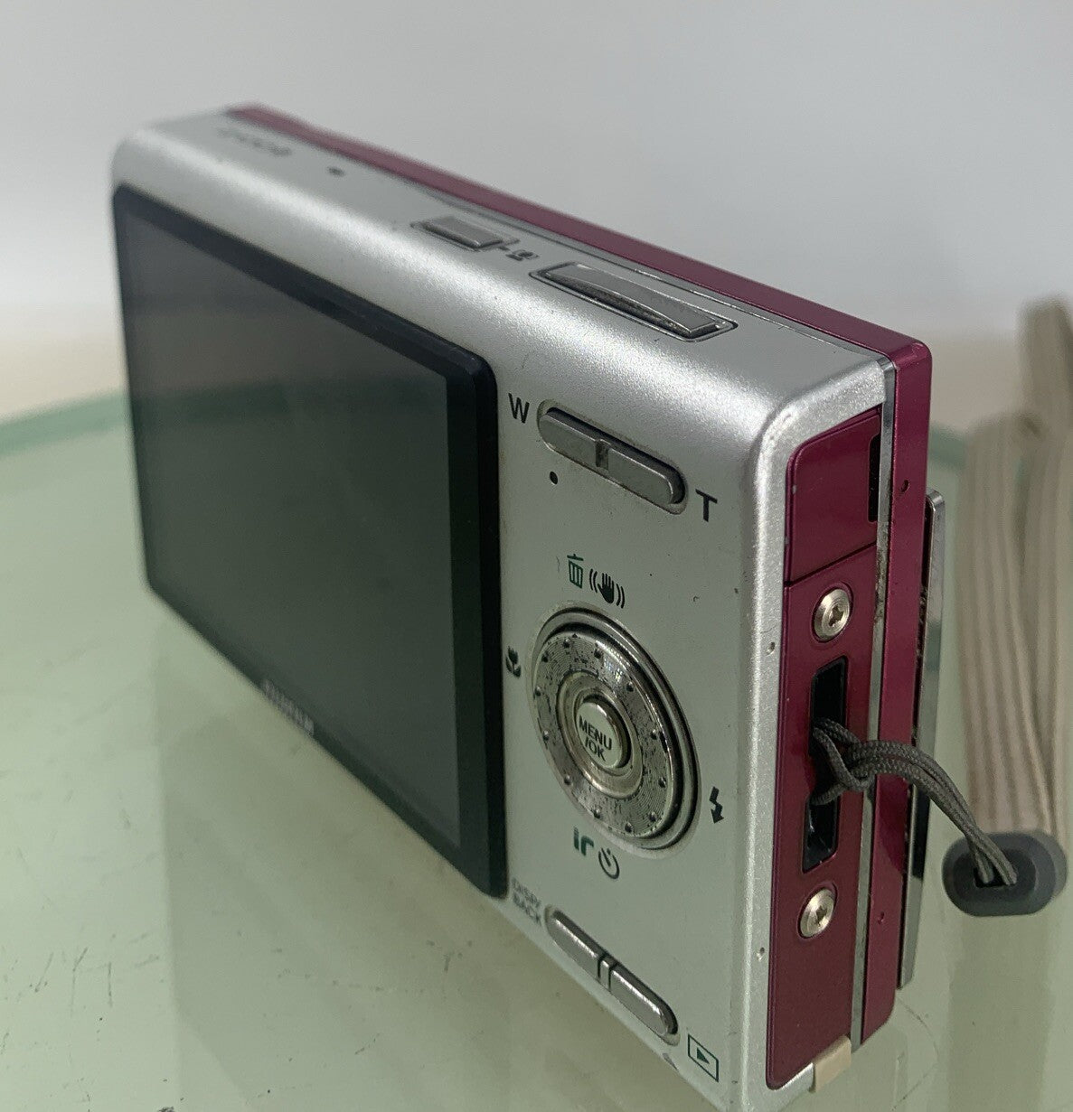 Fujifilm Digital Camera FinePix Z100fd 8.0MP Pink +2GB CARD + COVER TESTED - 2386