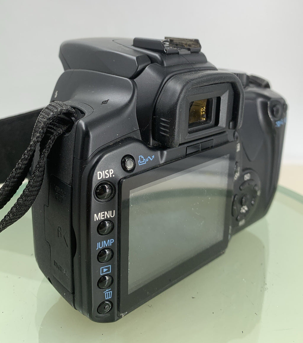 CANON EOS 400D DIGITAL SLR CAMERA BODY BLACK WITH CHARGER 4GB CARD TESTED - 1524