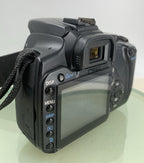 CANON EOS 400D DIGITAL SLR CAMERA BODY BLACK WITH CHARGER 4GB CARD TESTED - 1524