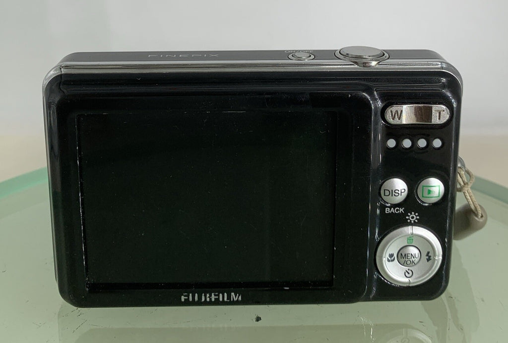 Fujifilm Digital Camera FinePix J32 12.2MP BLACK + CHARGER + WIRE TESTED - 9985