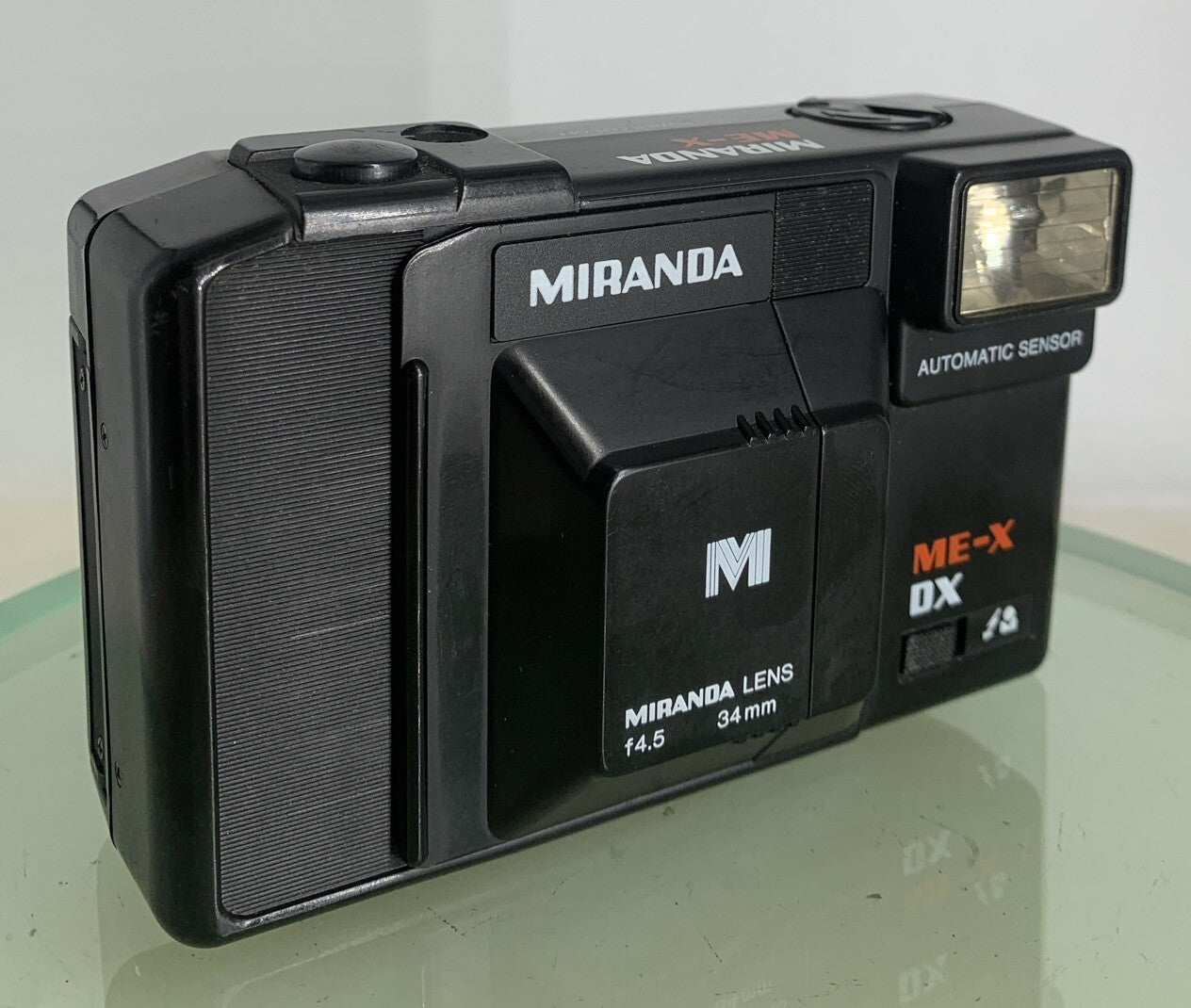 Miranda ME-X DX POINT AND SHOOT FILM CAMERA BLACK GOOD CONDITION TESTED - 7620