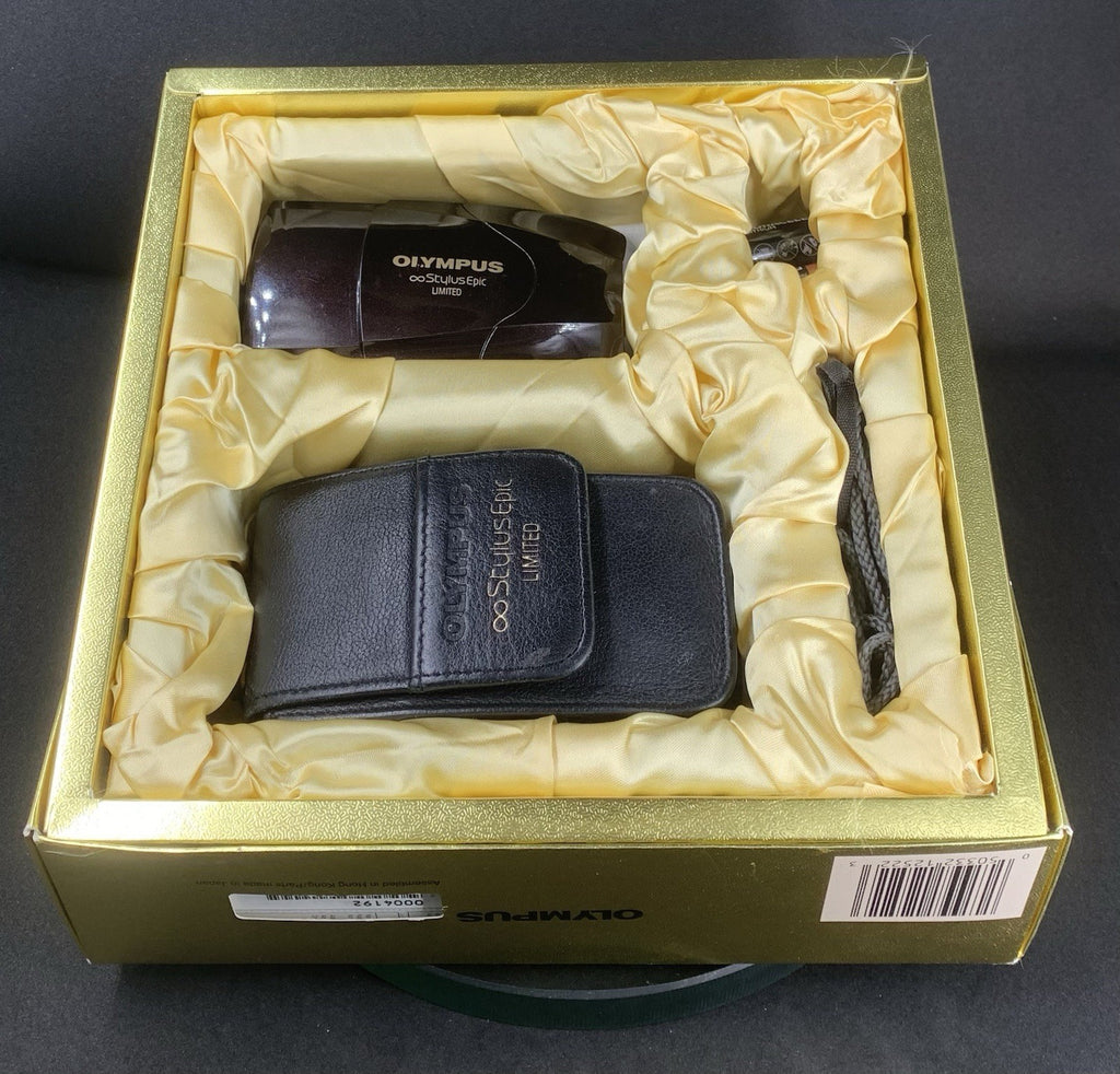 {MINT} OLYMPUS ∞STYLUS EPIC LIMITED 35MM CAMERA (4192) MADE IN TOKYO JAPAN 19980