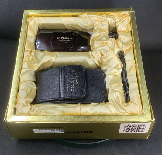 {MINT} OLYMPUS ∞STYLUS EPIC LIMITED 35MM CAMERA (4192) MADE IN TOKYO JAPAN 19980