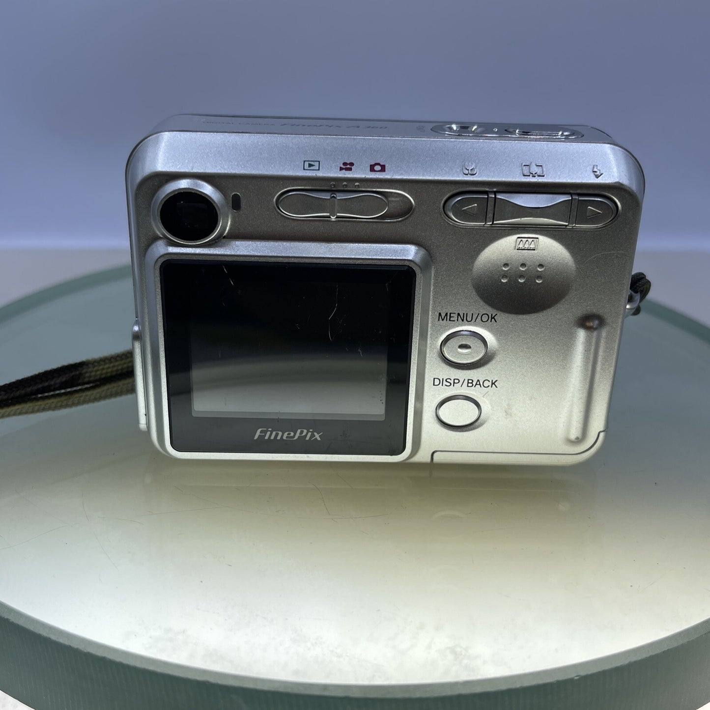 Fujifilm FinePix A360 4.1MP Compact Digital Camera LENS BLURRY LENS ERROR #294