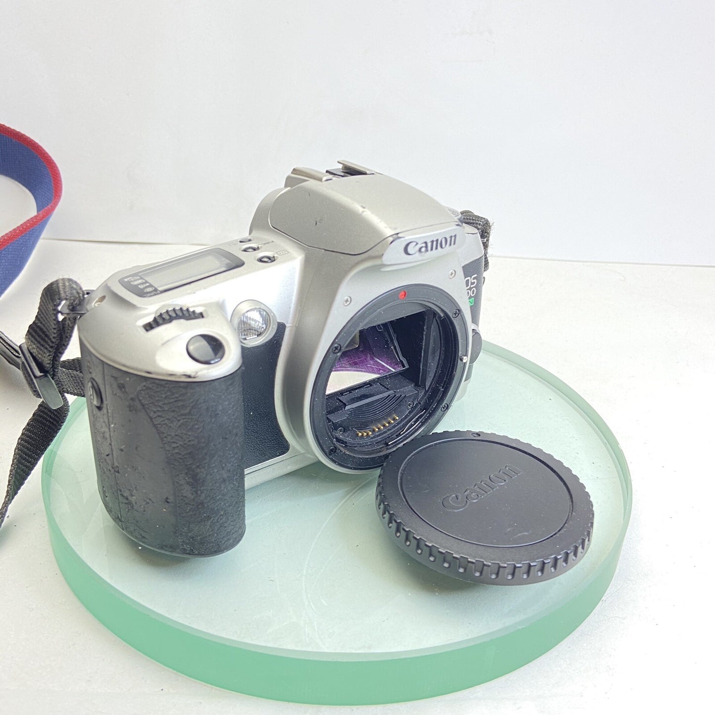 Canon EOS 500N 35mm SLR Film Camera Body with Body Cap and Strap #8670
