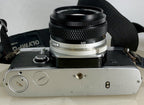 Olympus OM-2N MD 35mm Film SLR Manual Camera+Olympus 50mm F/1.8 Zuiko Lens+Case8
