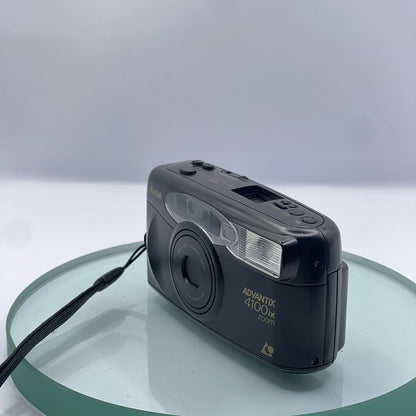 Vintage Kodak Advantix 4100ix Zoom 30-60mm Point & Shoot APS Film Camera case7812