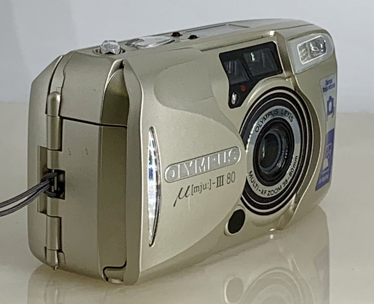 Olympus MJU III 80 Camera 35mm Film Point & Shoot Compact 38-80mm Lens [mju:]942