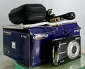 Olympus X-42 Digital Camera 5x Zoom 12MP+Instructions+Box+Case+Cables+Tested-3540