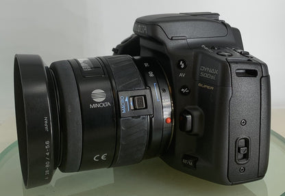 Minolta Dynax 500si Super 35mm SLR camera With AF 28-80mm Lens + Tested - 2216