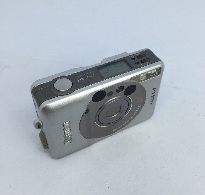 Canon IXUS L1 APS compact film camera in silver. + original case,FULLY TESTED3195