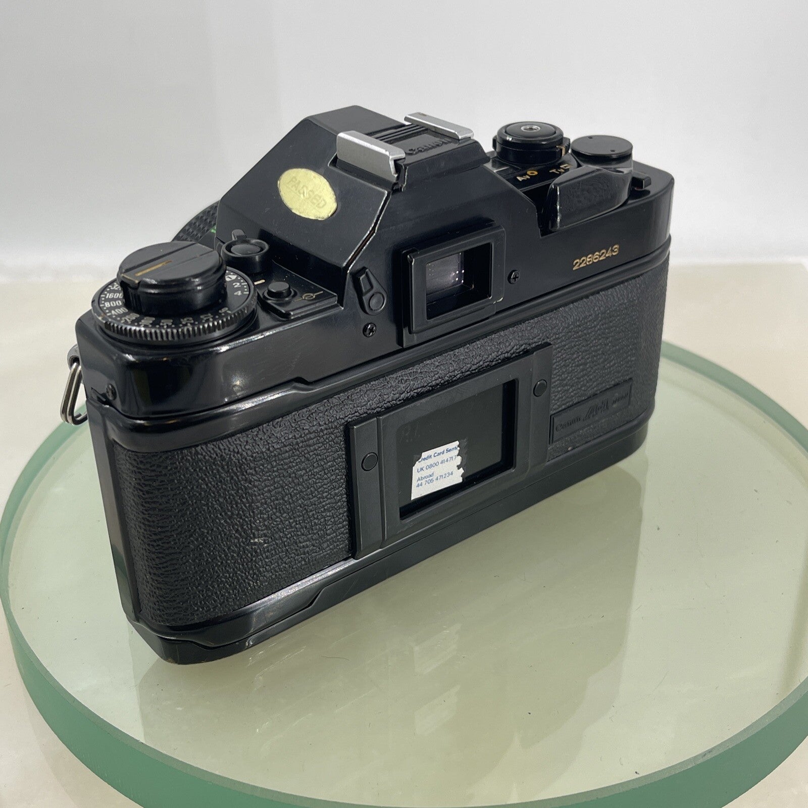 BEAUTIFUL Canon A-1 35mm SLR Camera Body+ FD 50mm f/1.8 FULLY WORKING #7413