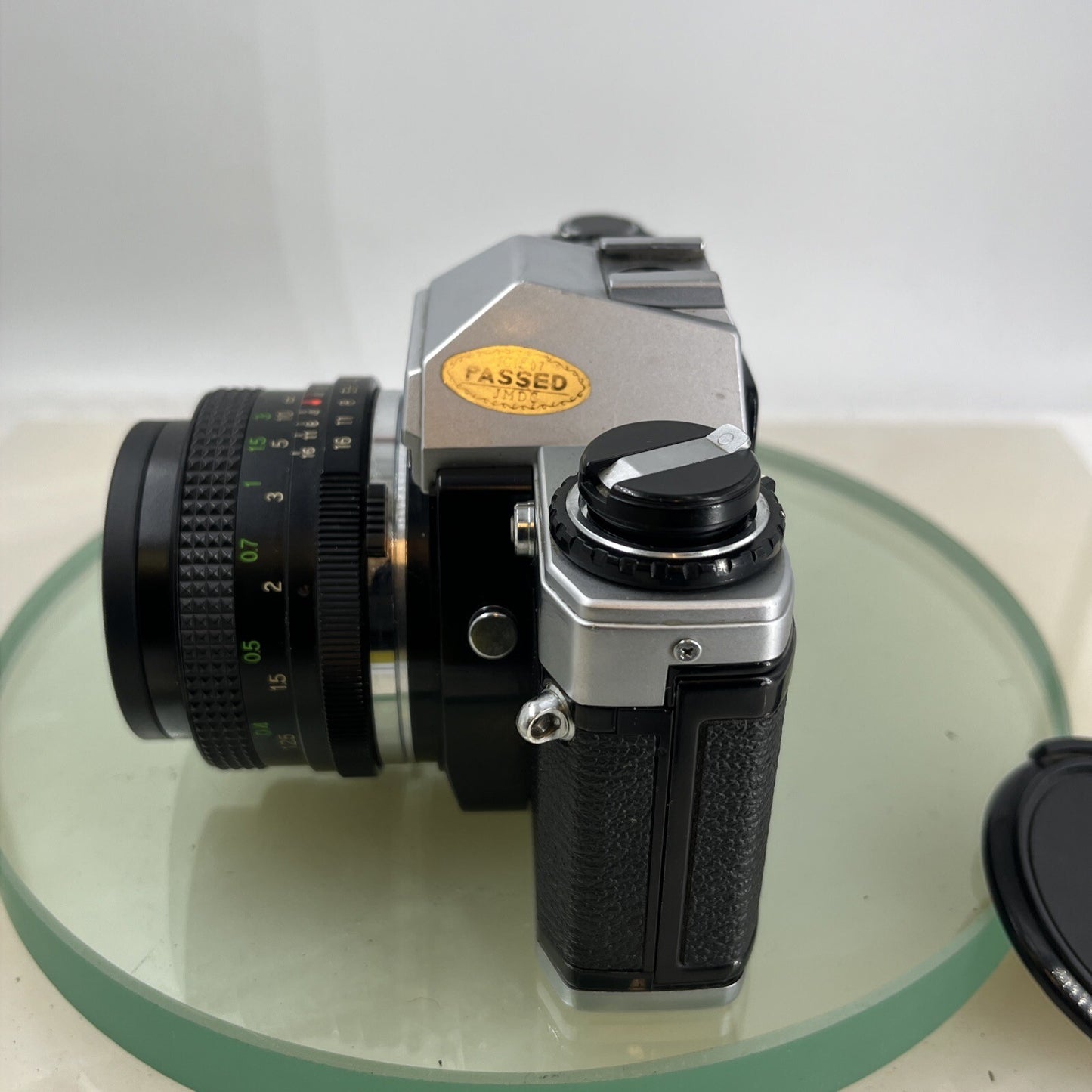 Olympus OM10 35mm SLR Film Camera + Vivitar 28mm 1:2.8 MC  Lens/ WORKING #9063