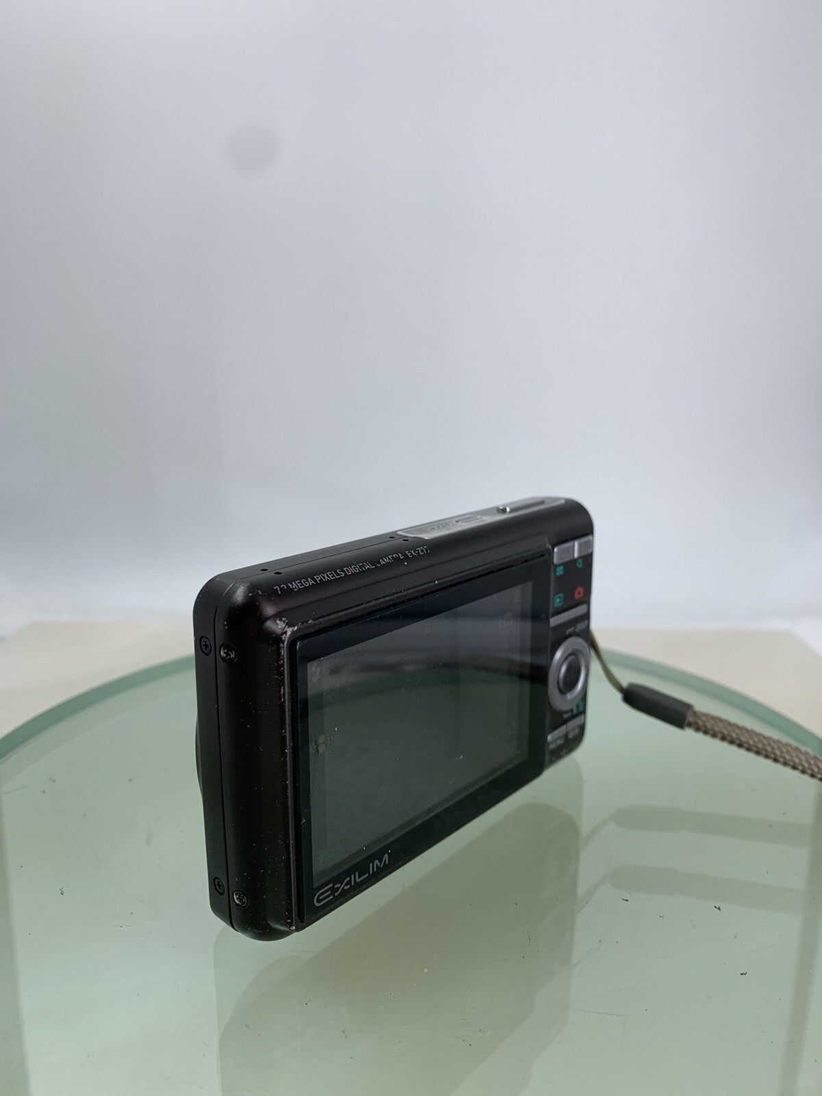 Casio Exilim EX-Z77 COMPACT DIGITAL CAMERA BROWN + CHARGER TESTED - 5815
