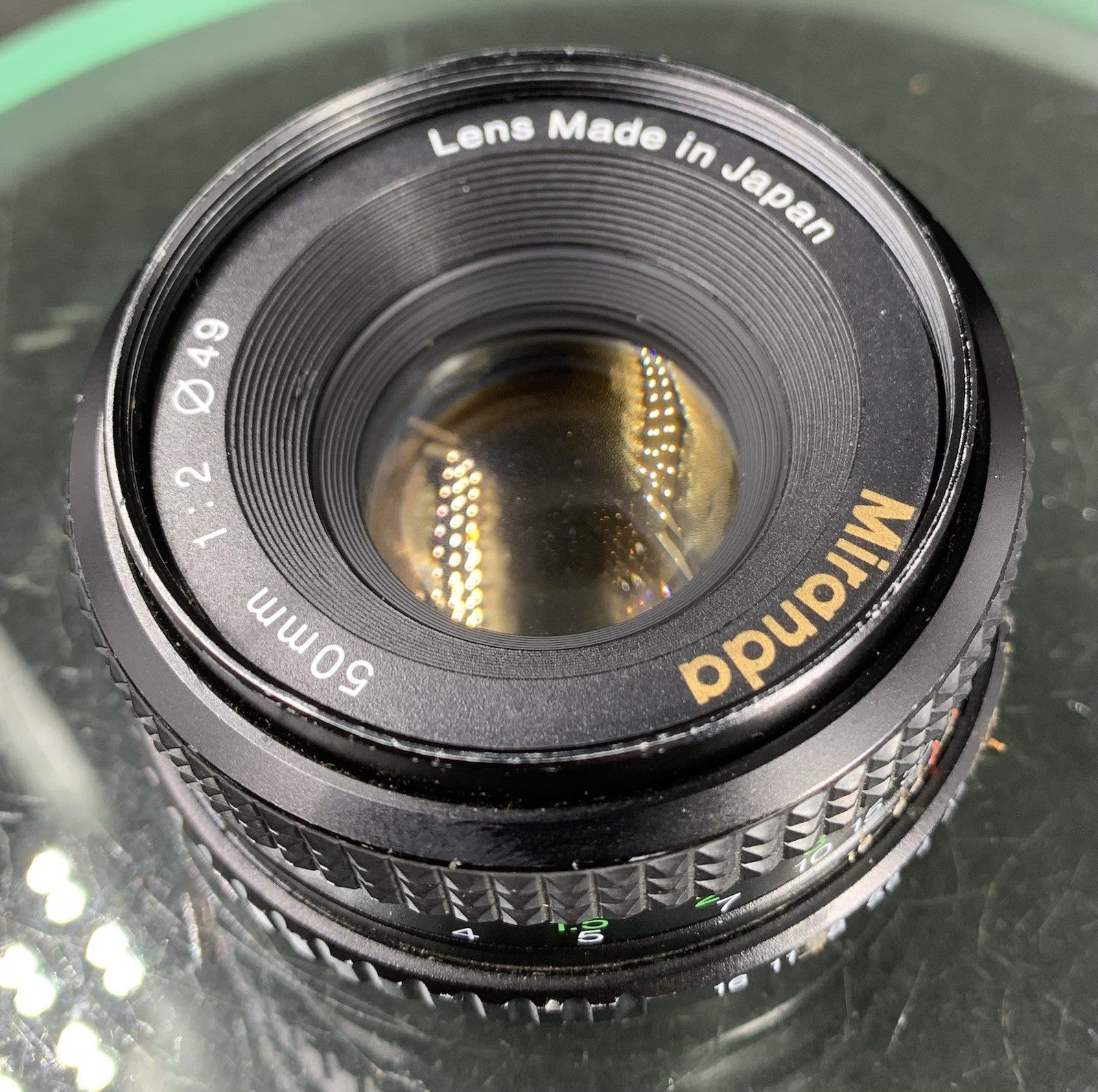 MIRANDA 1:2 f=50mm Lens For Cameras (BIT DUSTY) #930