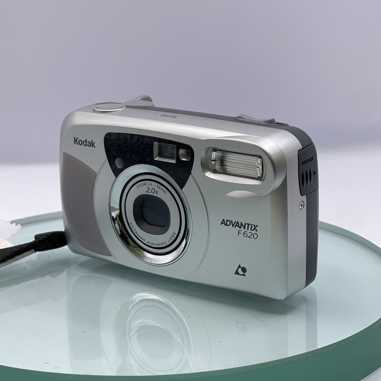 KODAK ADVANTiX F620 ZOOM 24-48mm Camera With Case TESTED #6432