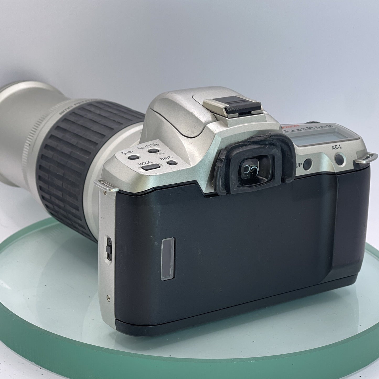 *EXC* Pentax MZ-60SLR Camera+SMC Pentax-FAJ 75-300mm f/4.5-5.8 Lens# 7404