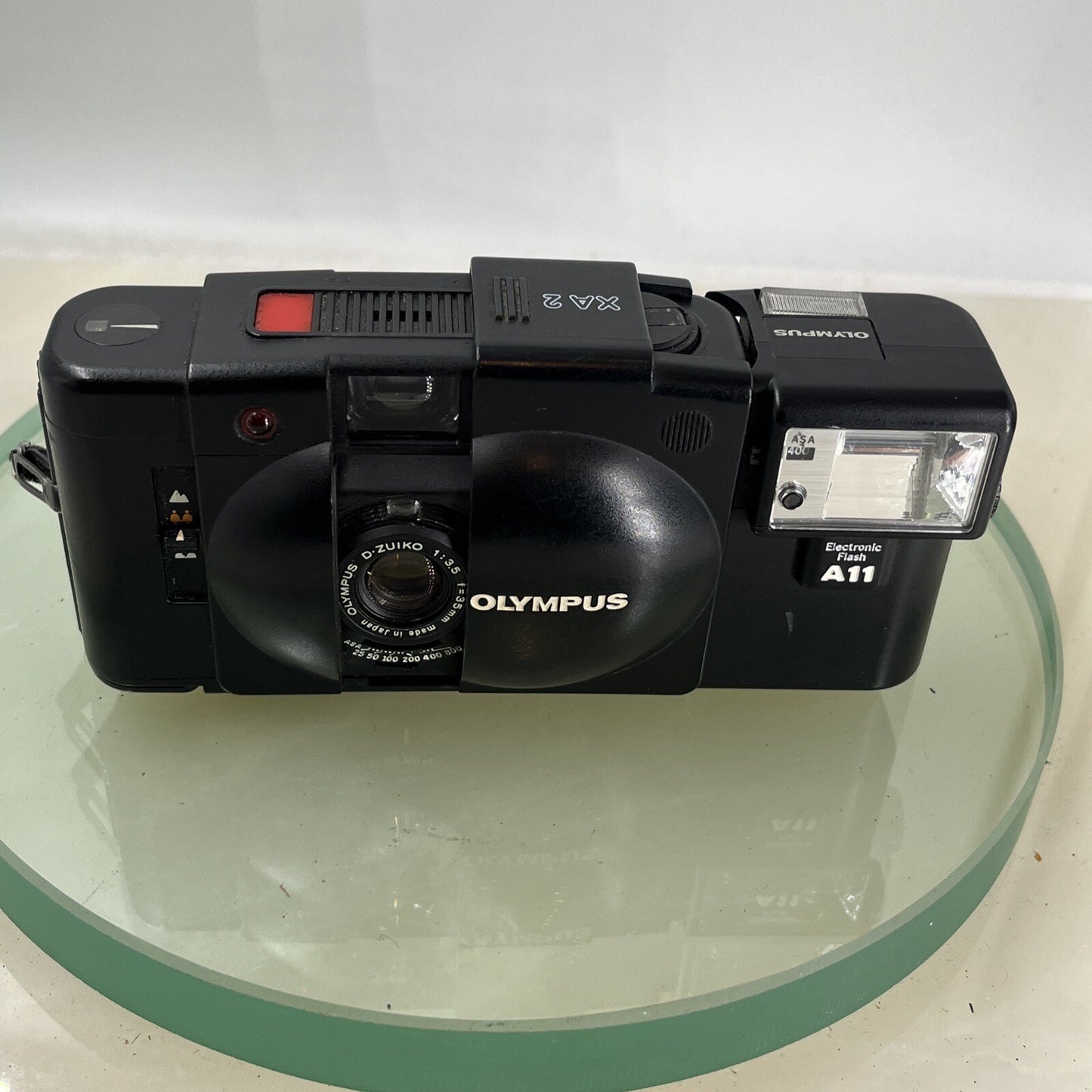 OLYMPUS XA2 Electronic Flash A11 D.ZUIKO 35mm f3.5 TESTED  POINT & SHOOT CAMERA1
