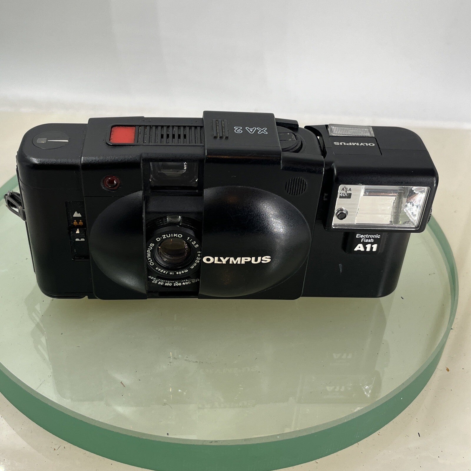 OLYMPUS XA2 Electronic Flash A11 D.ZUIKO 35mm f3.5 TESTED  POINT & SHOOT CAMERA1
