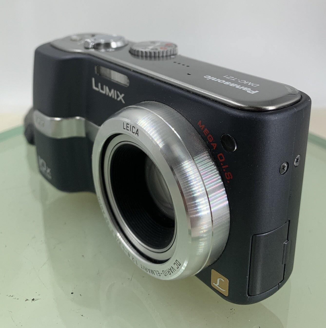 Panasonic LUMIX DMC-TZ1 GREY COMPACT DIGITAL CAMERA  - NO CHARGER - TESTED - 2422
