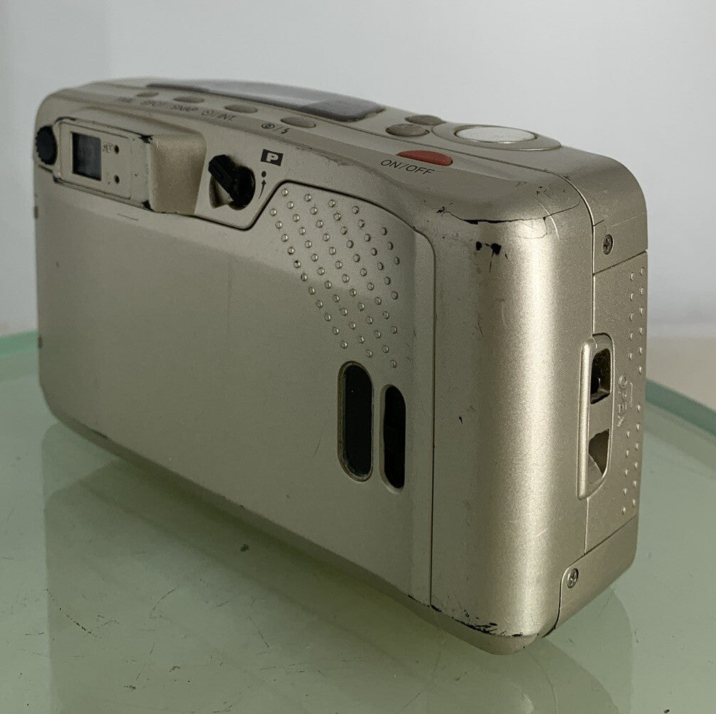 Samsung Vega 140S SILVER COMPACT POINT AND SHOOT FILM CAMERA TESTED - 7326