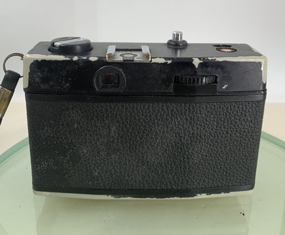 Prinz 35E 35mm Rangefinder Camera. BLACK WITH COVER  - TESTED - 9726
