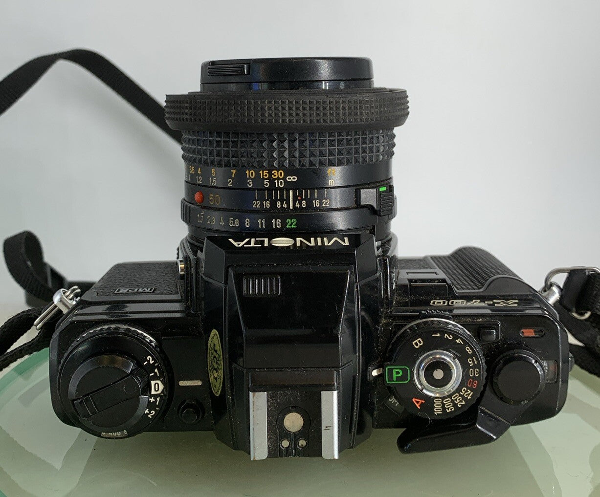Minolta X-700 35mm Film SLR Manual Camera w-Minolta 50mm f/1.7 MD Lens ++ - #1817